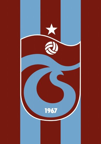 Trabzonspor Bordeaux Blauw Gestreept Vlag 100*150 cm