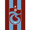 Trabzonspor Bordeauxrot Blau Gestreifte Fahne 150*200 cm