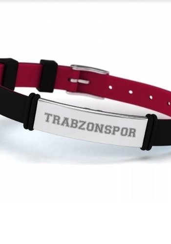 Trabzonspor Bracelet TS Fashion Noir Bordeaux