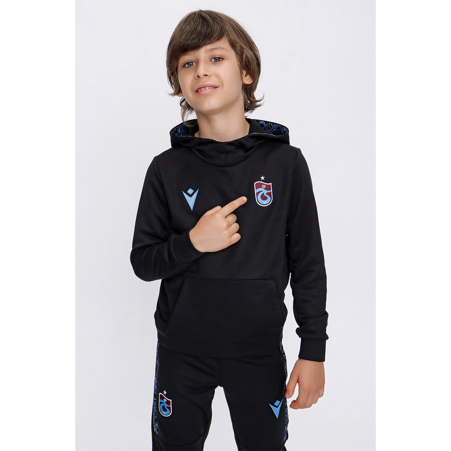 Trabzonspor Macron Youth Hooded Sweater