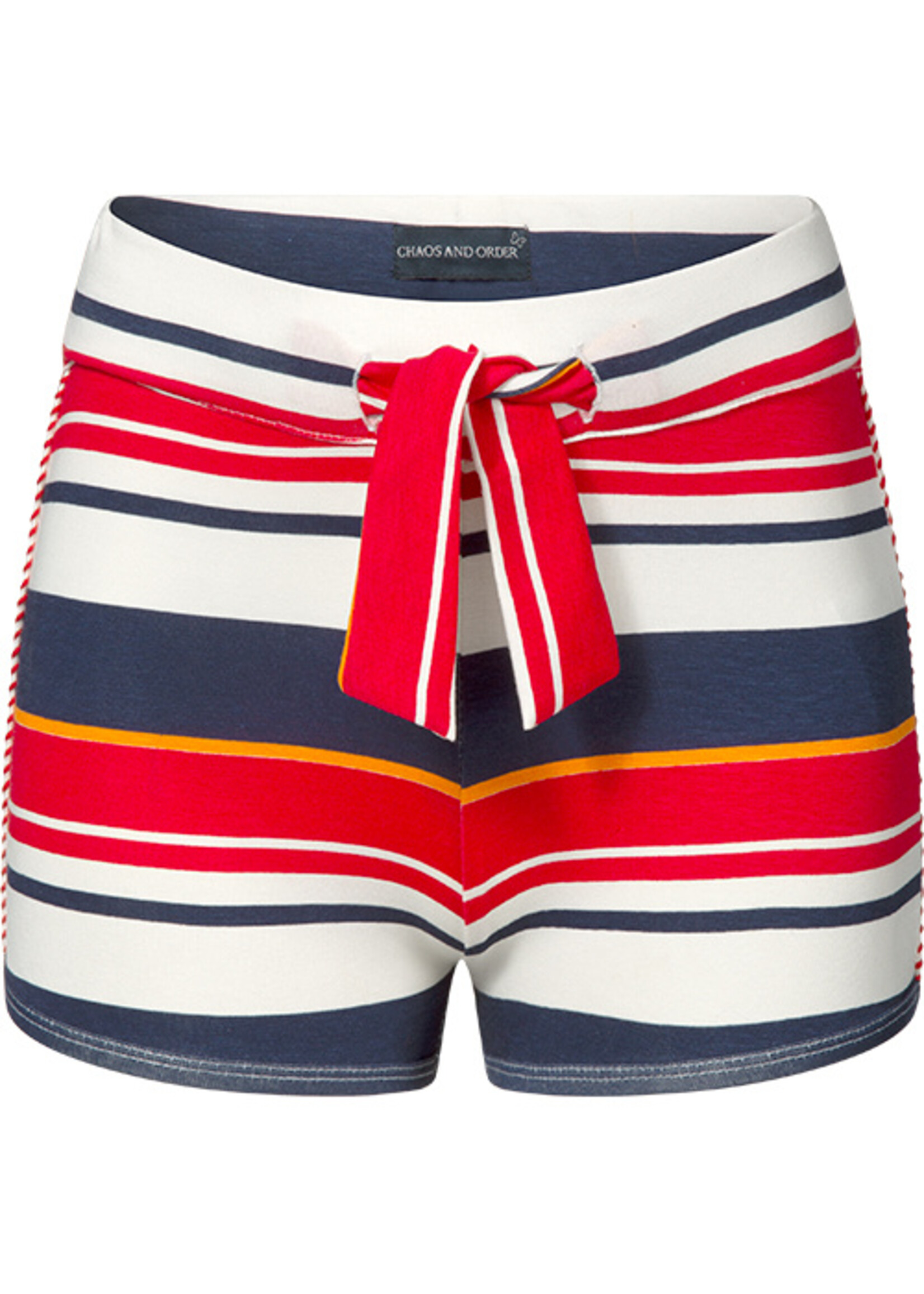 Korte broek Sandy red stripe