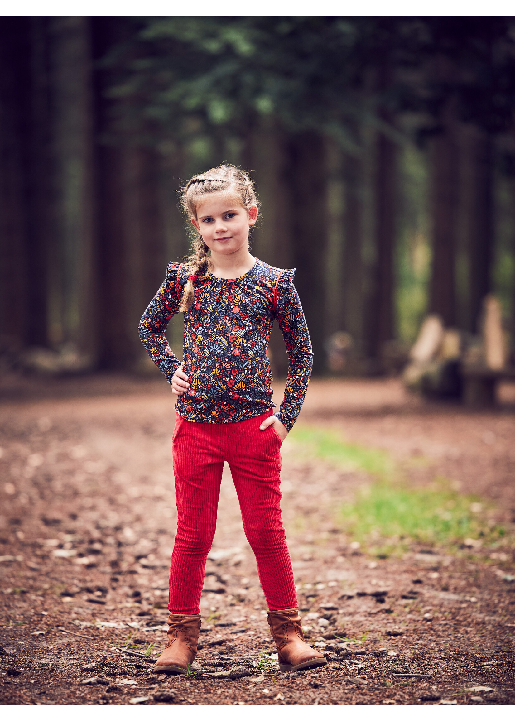 Broek Mila red