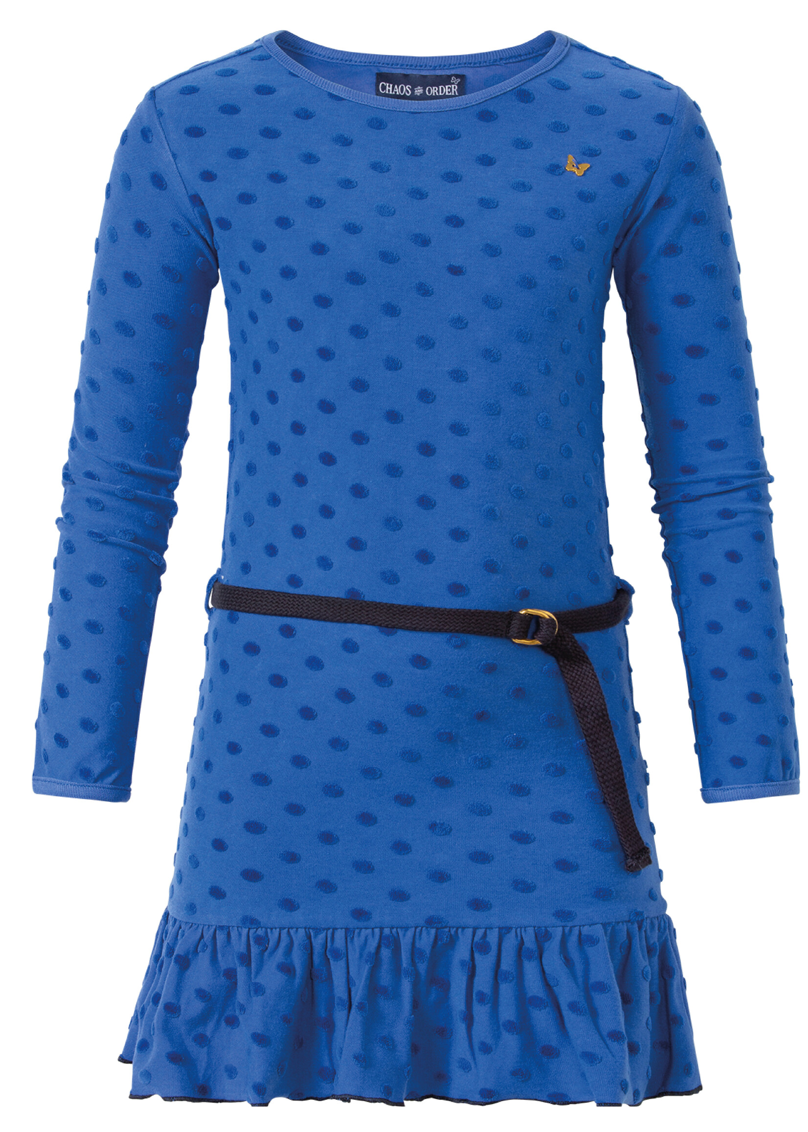 Jurk Odille cobalt dot