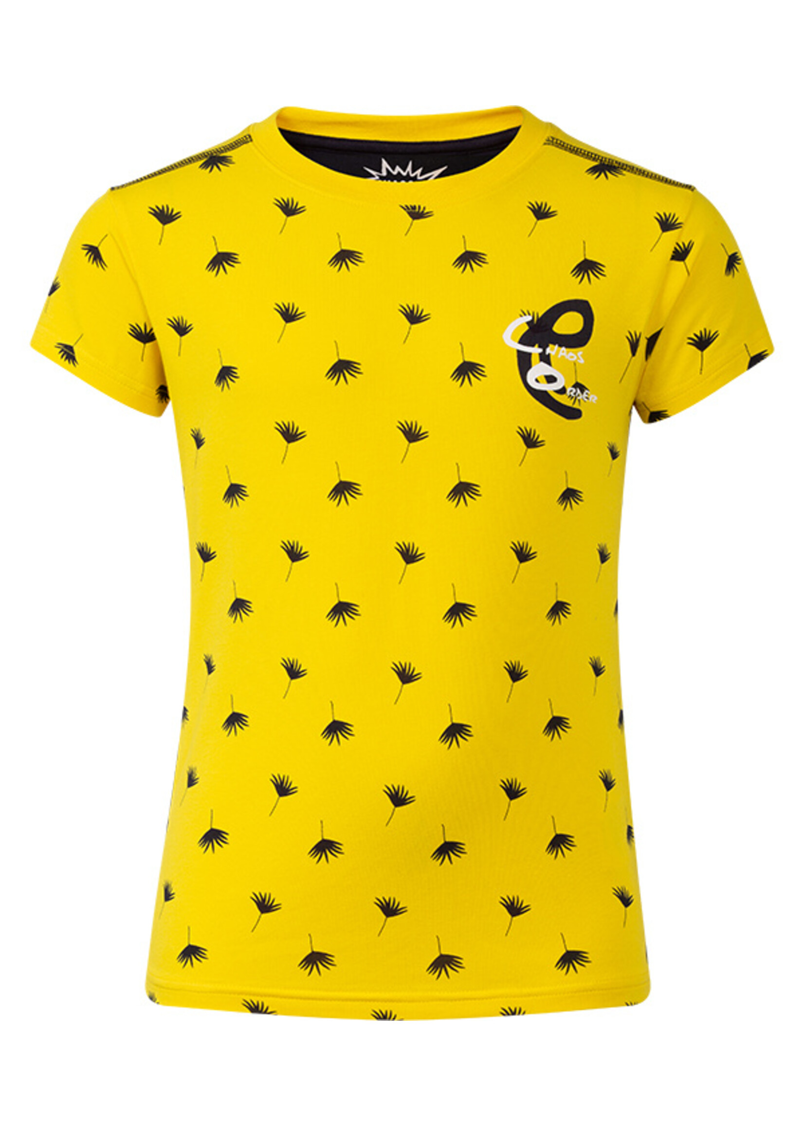 Chaos and Order T-shirt Ebbe yellow