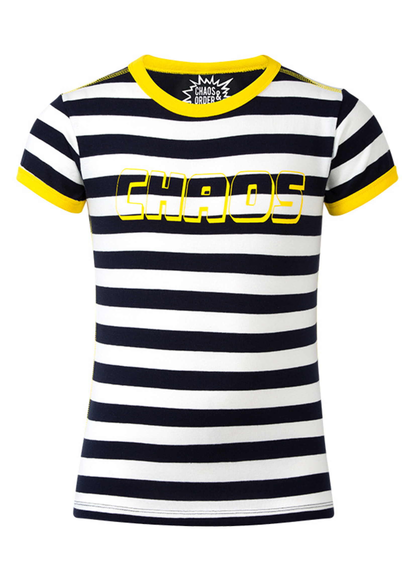 Chaos and Order T-shirt Edward stripe