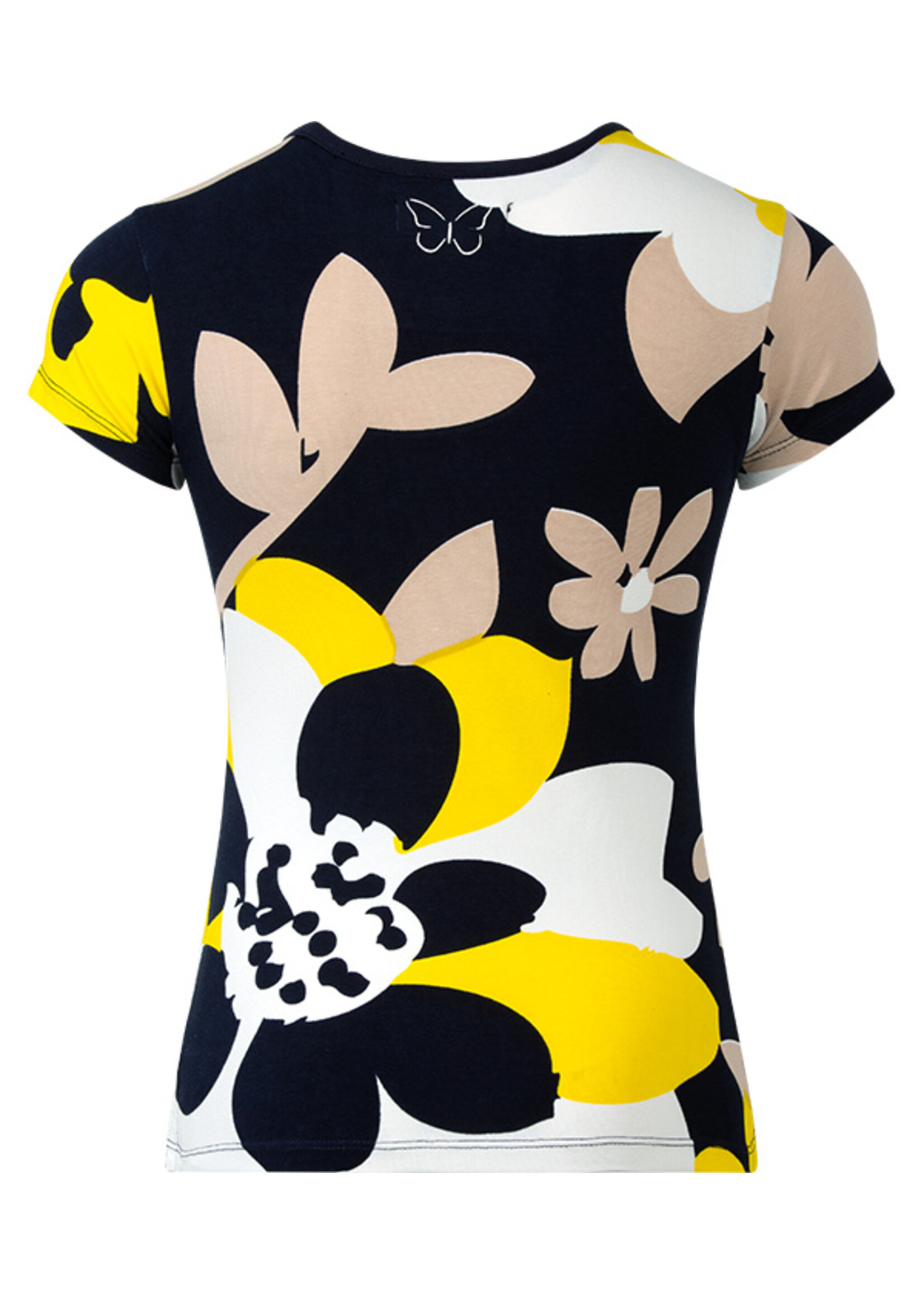 T-shirt Roxy blauw  bloem