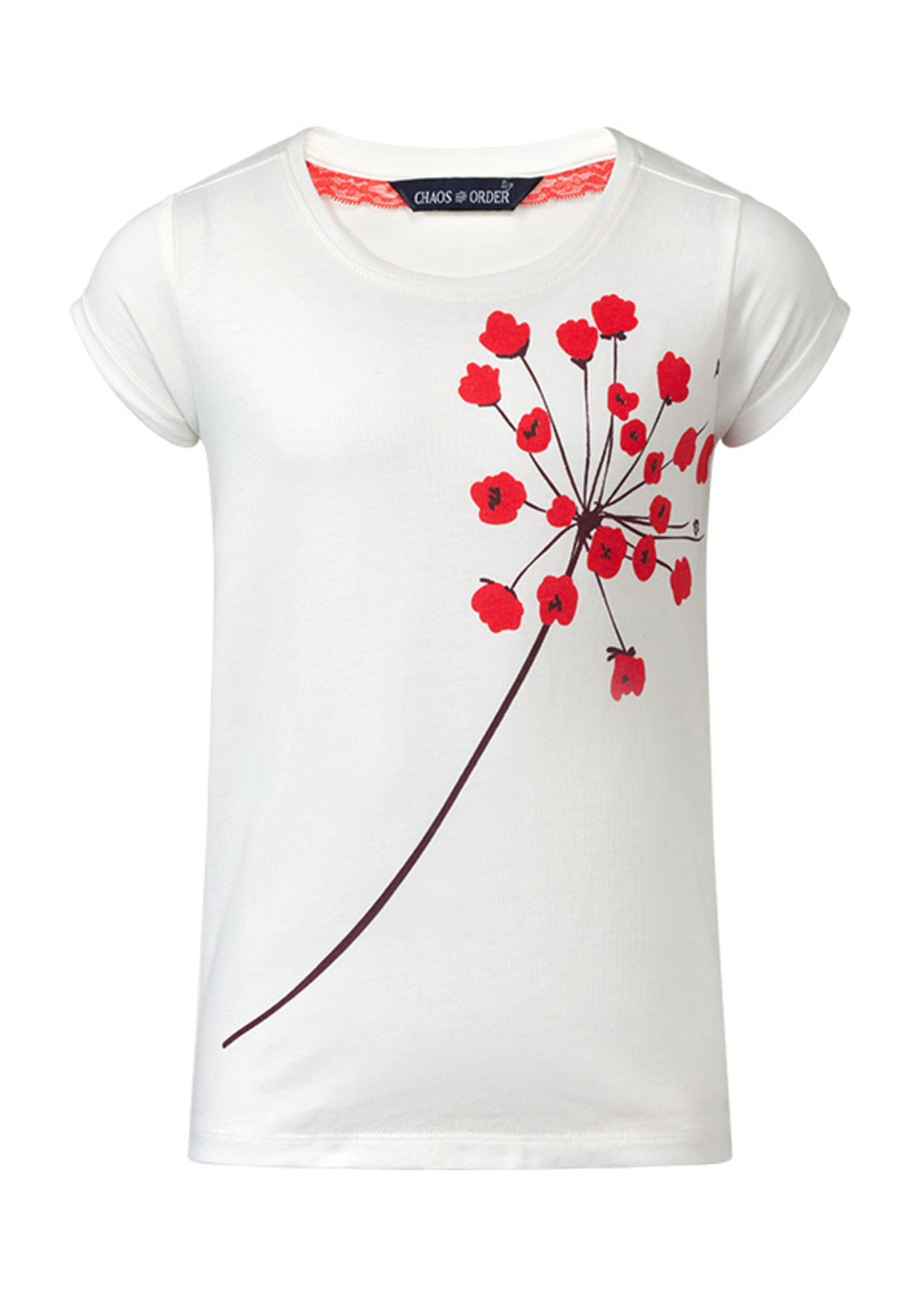 T-shirt Ravi off white flower