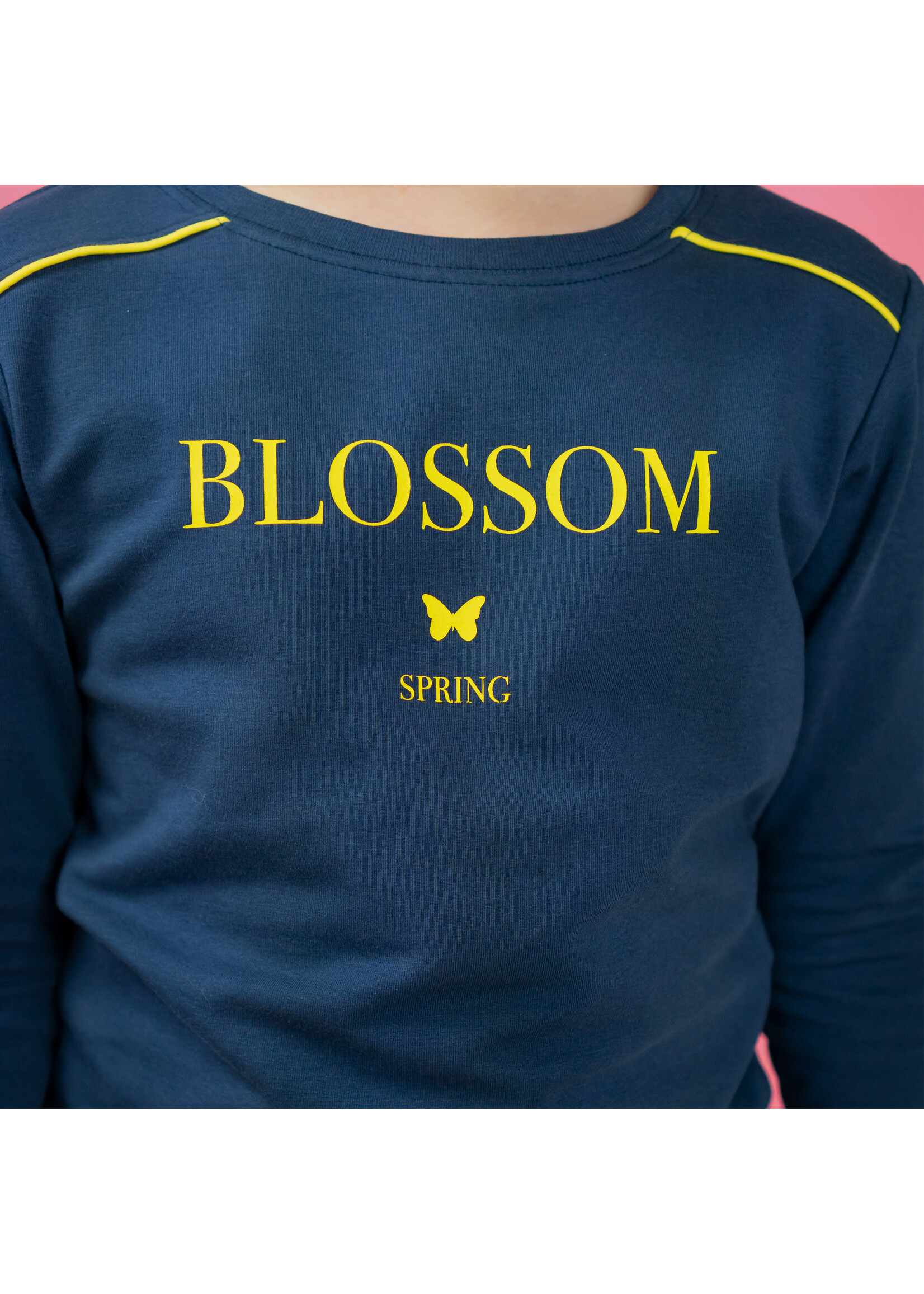 Sweater Blossom navy