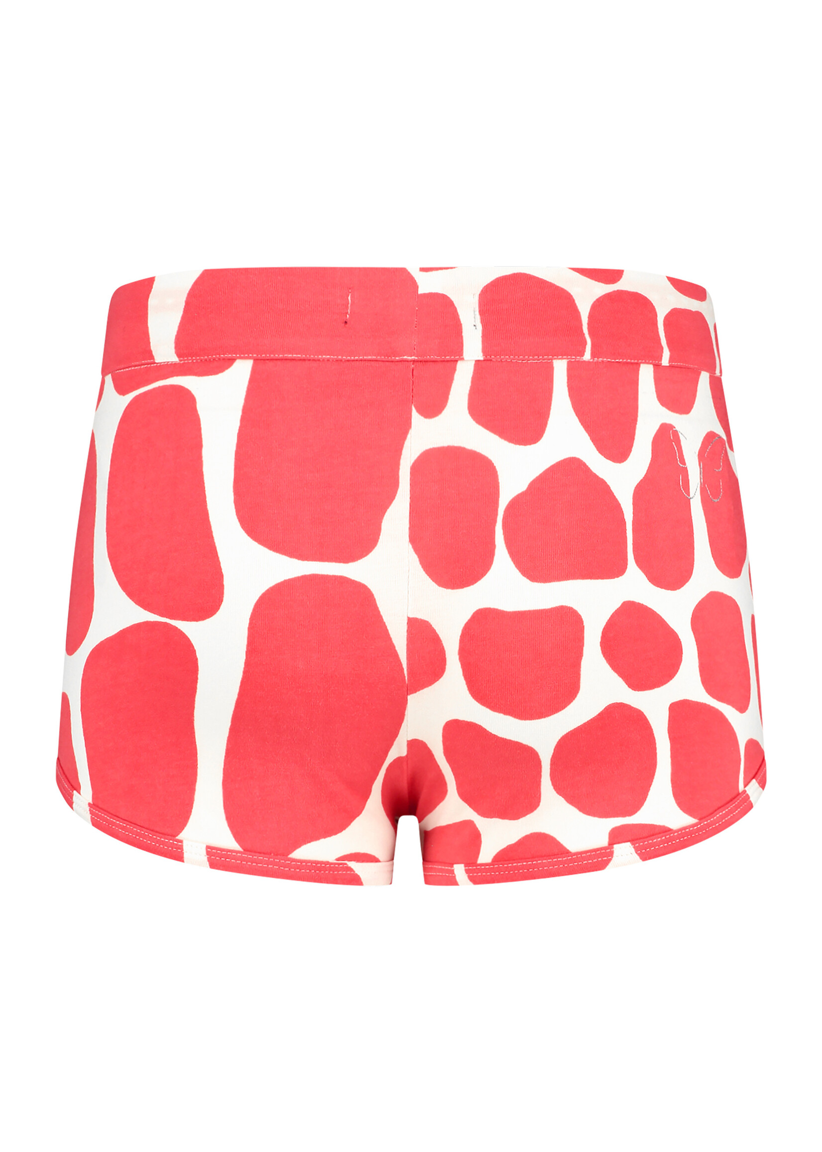 Shorts Sandy rood print