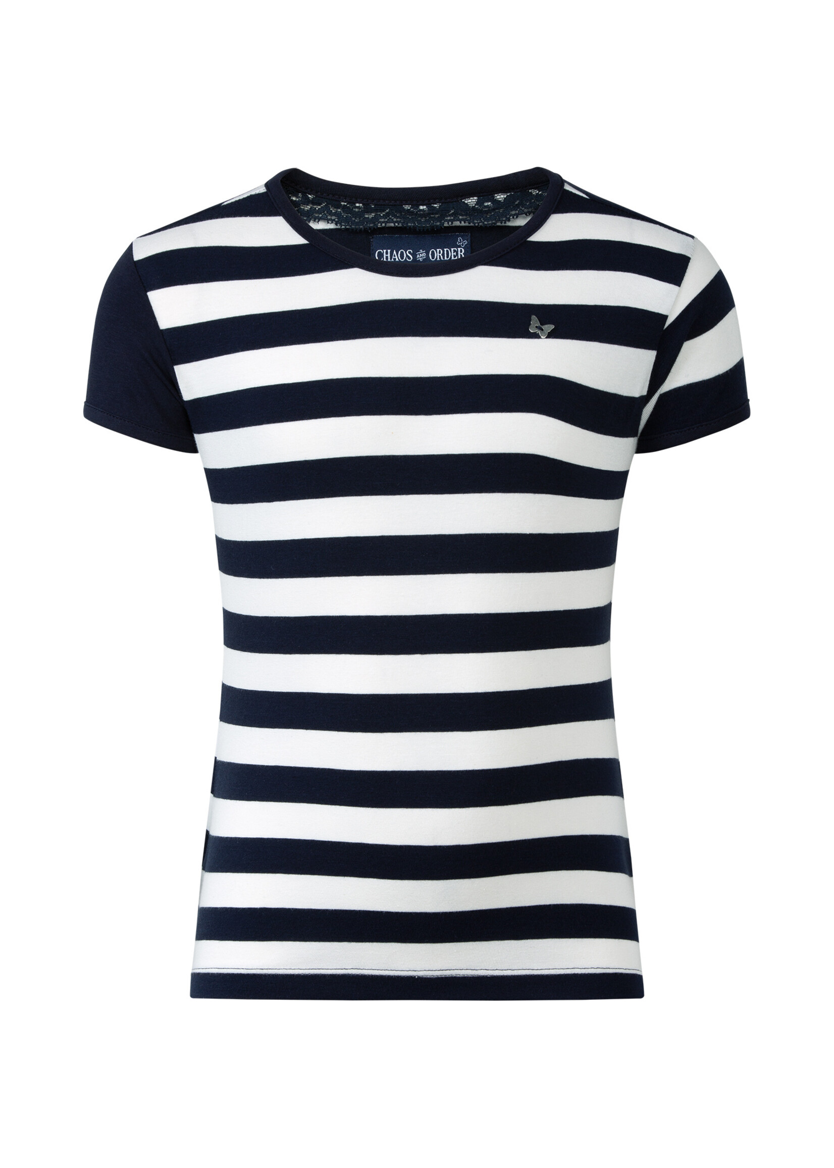T-shirt Roxy blauw wit streep