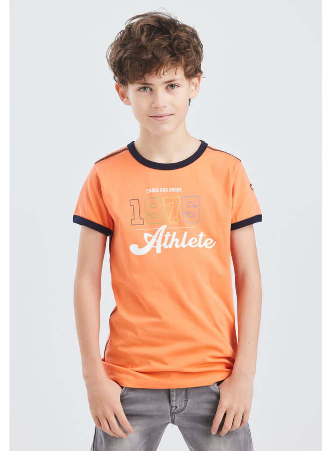 Jongens T-shirt Joey orange