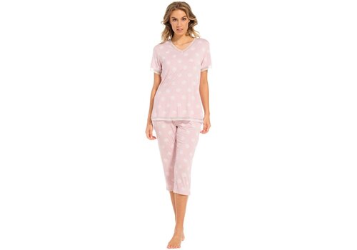 Pastunette Deluxe pyjama met capribroek