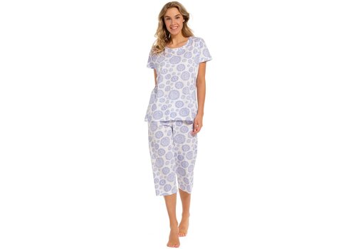 Pastunette pyjama met capribroek