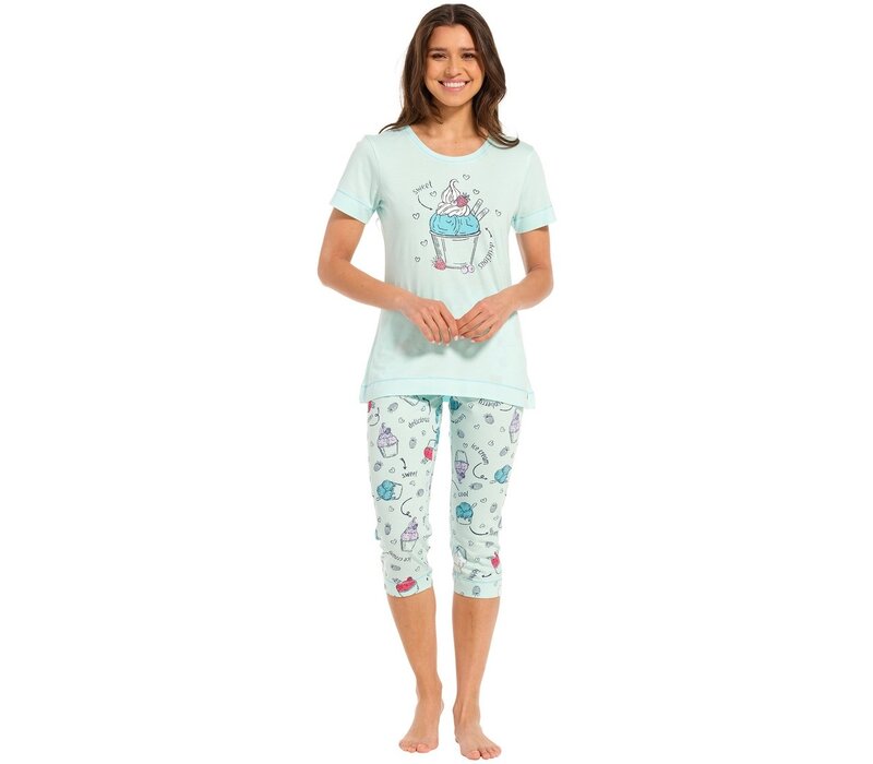 pyjama met capribroek