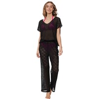 cover-up set met flared broek
