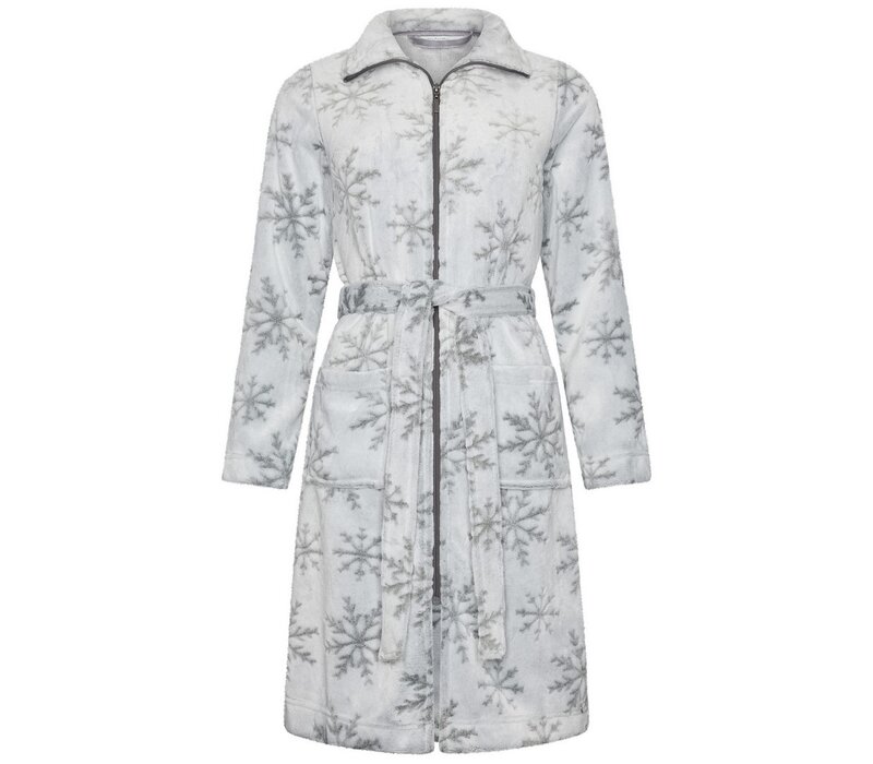 ochtendjas met rits (100 cm)