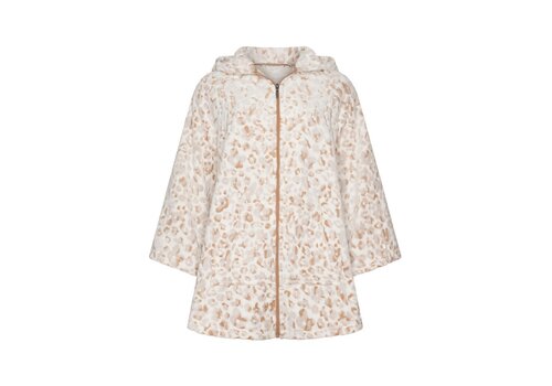 Pastunette poncho met rits en capuchon (85 cm)