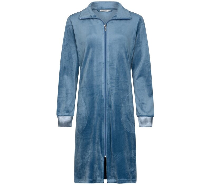 ochtendjas met rits (105 cm)