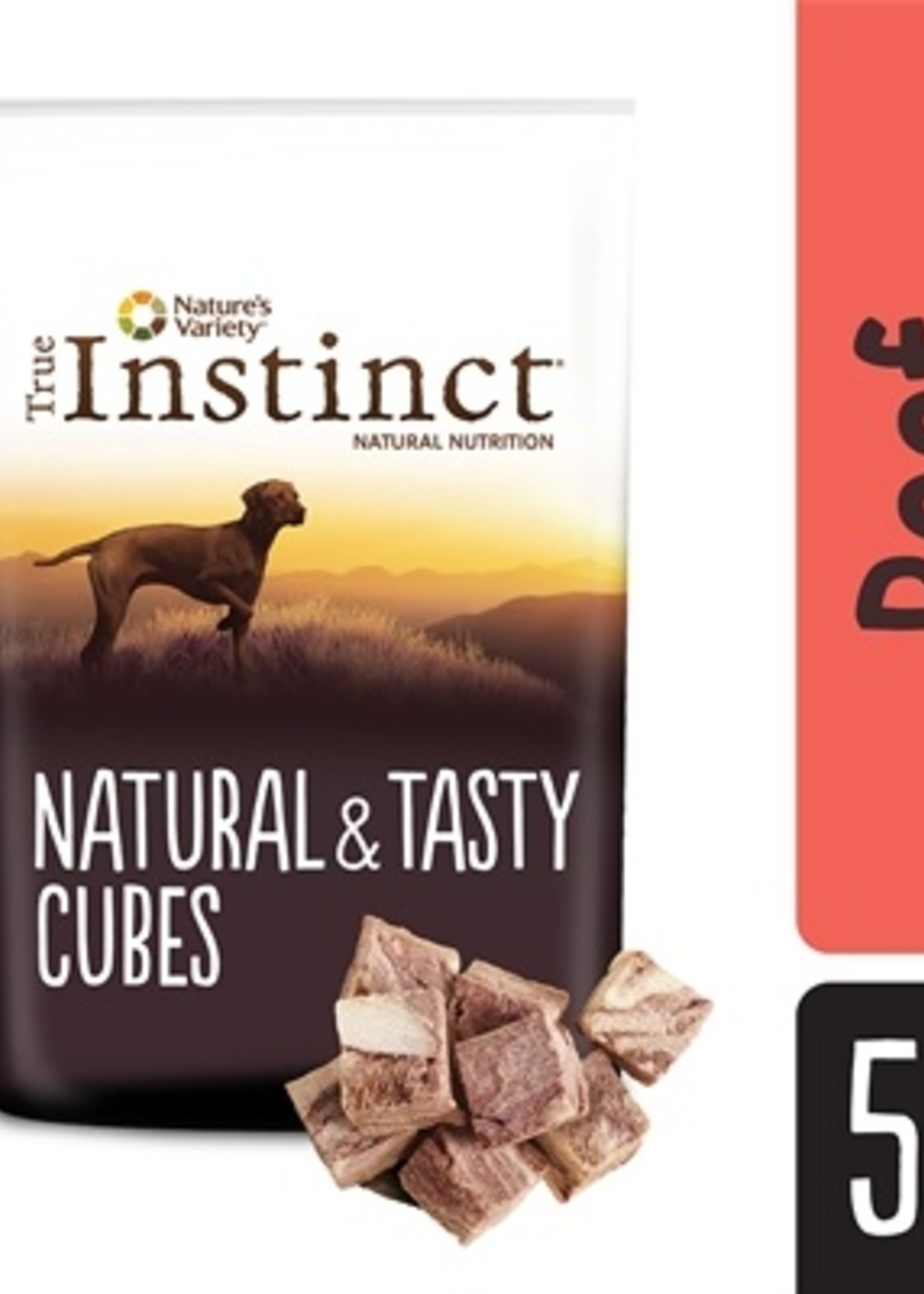 True instinct True instinct tasty cubes 100% beef