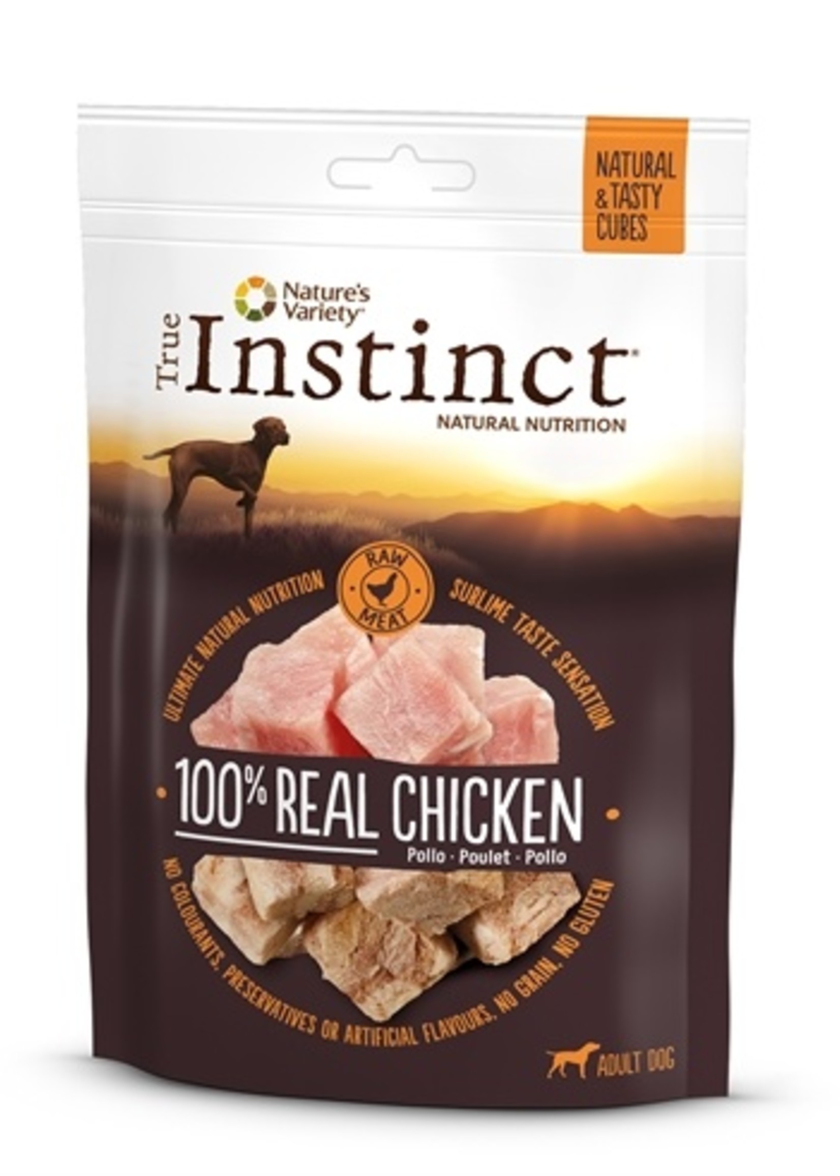True instinct True instinct tasty cubes 100% chicken