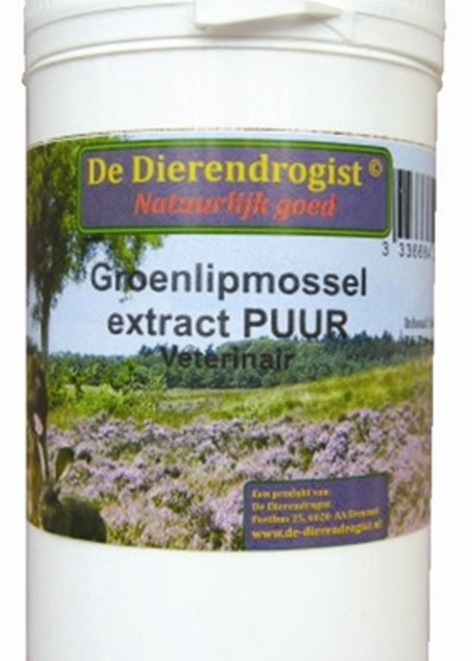 Dierendrogist Dierendrogist groenlipmossel extract veterinair