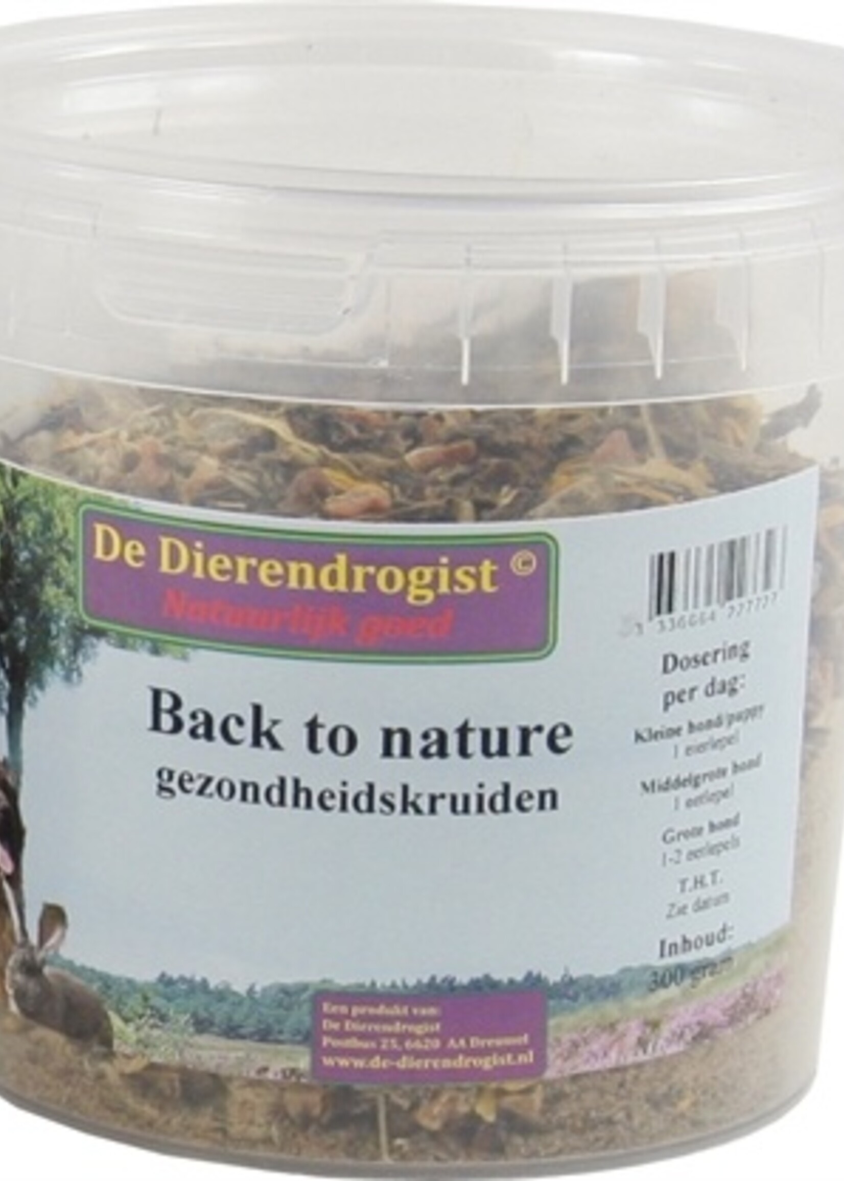 Dierendrogist Dierendrogist back to nature gezondheidskruiden