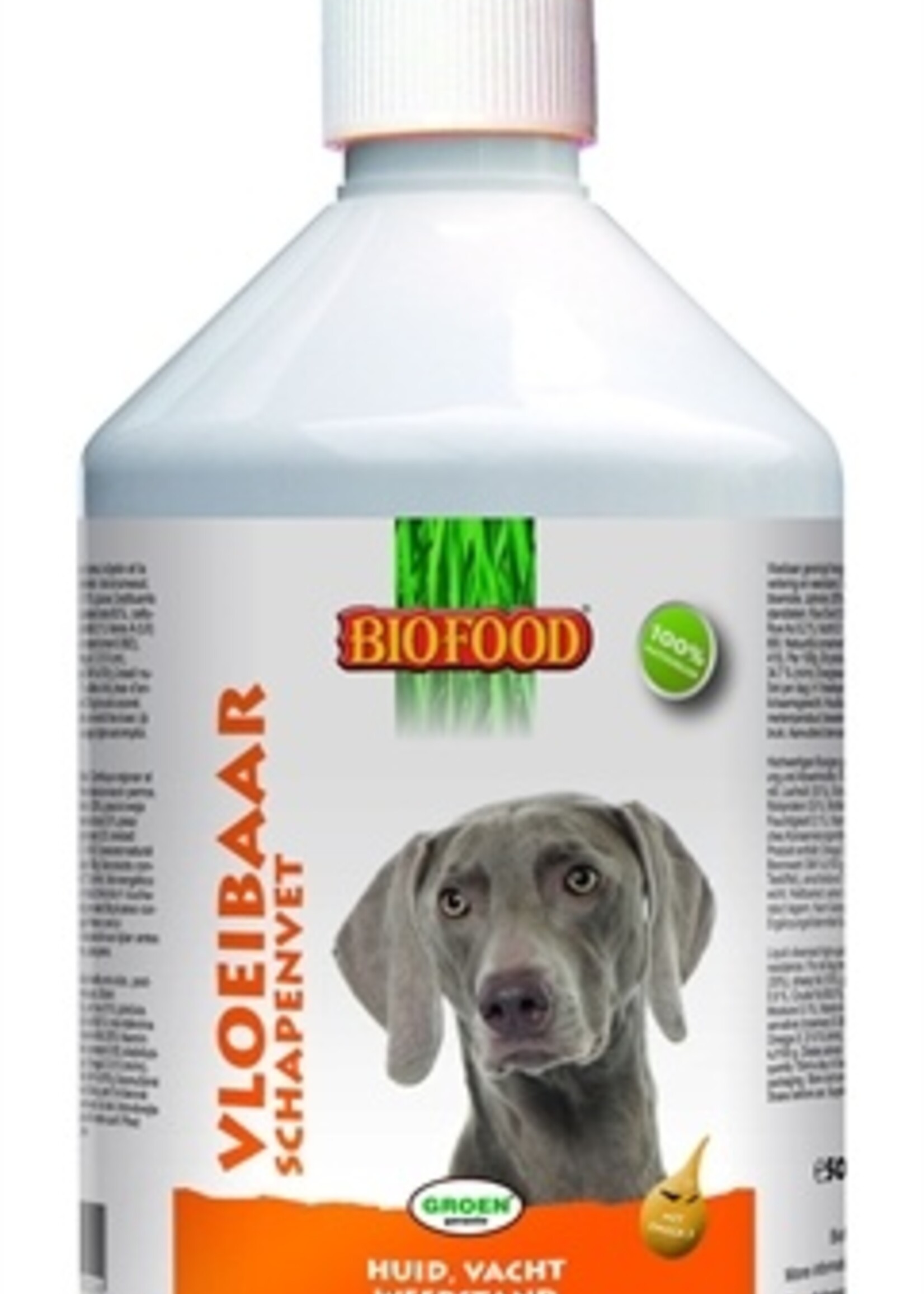 Biofood Biofood vloeibaar schapenvet met zalmolie