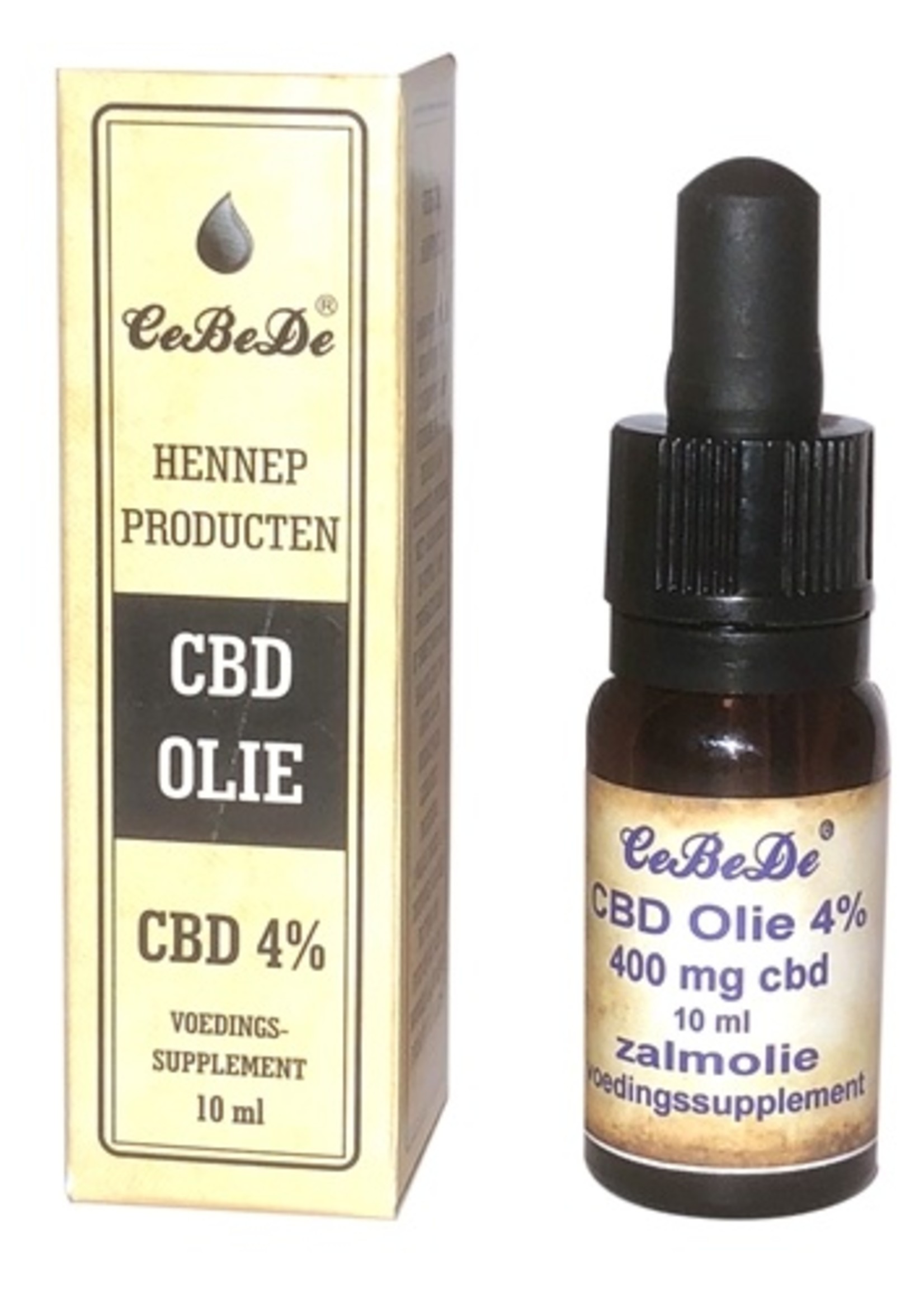 Cebede Cebede cbd olie 4% zalm