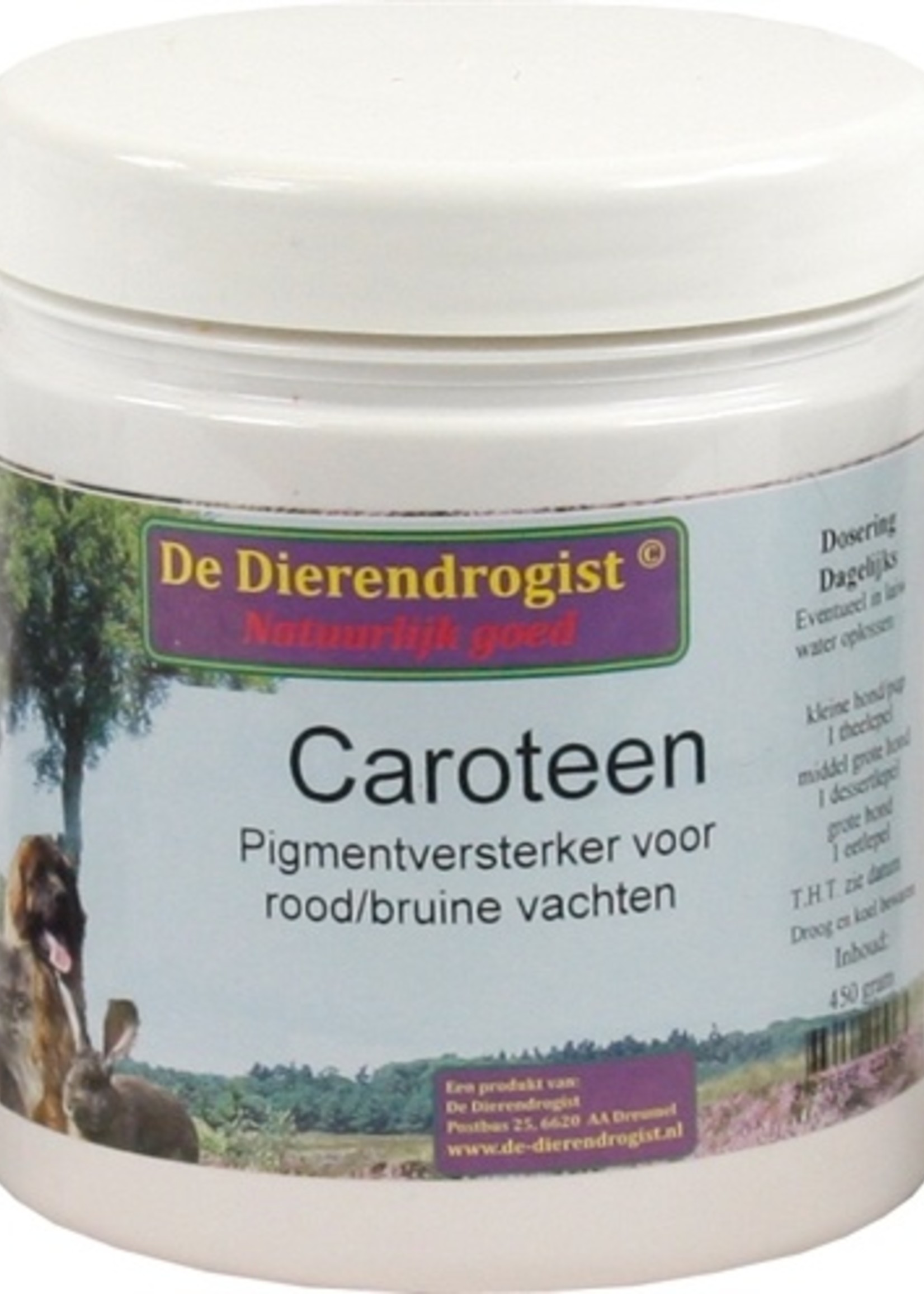 Dierendrogist Dierendrogist caroteen pigmentversterker