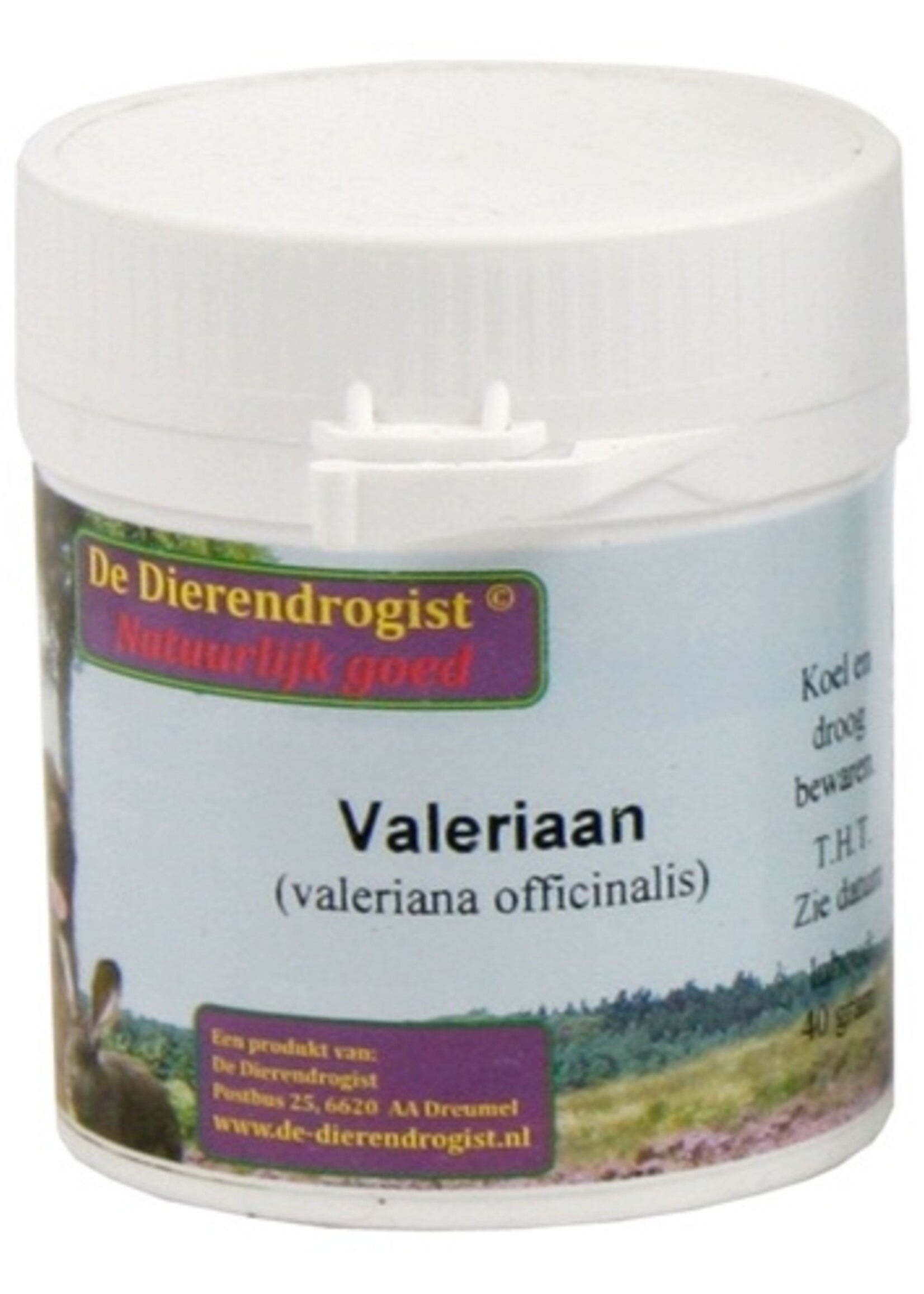Dierendrogist Dierendrogist valeriaan