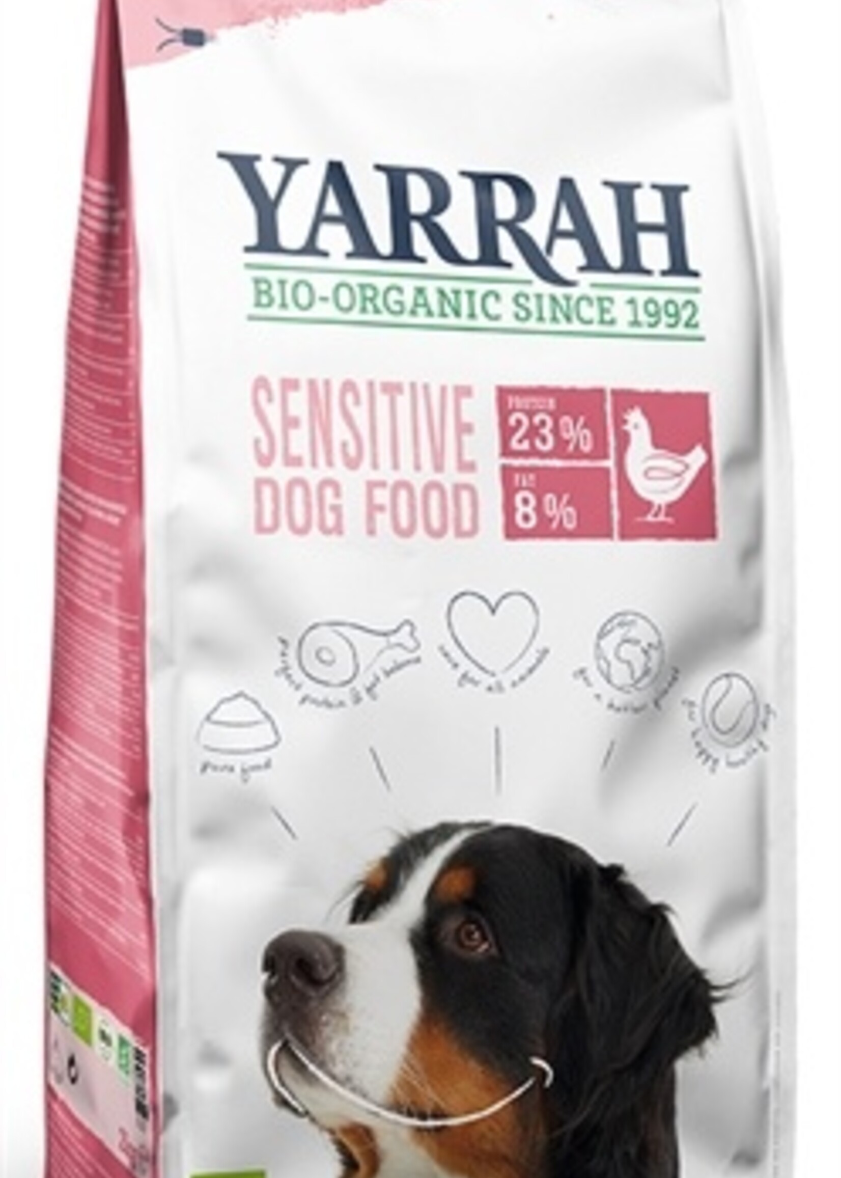 Yarrah Yarrah dog biologische brokken sensitive kip
