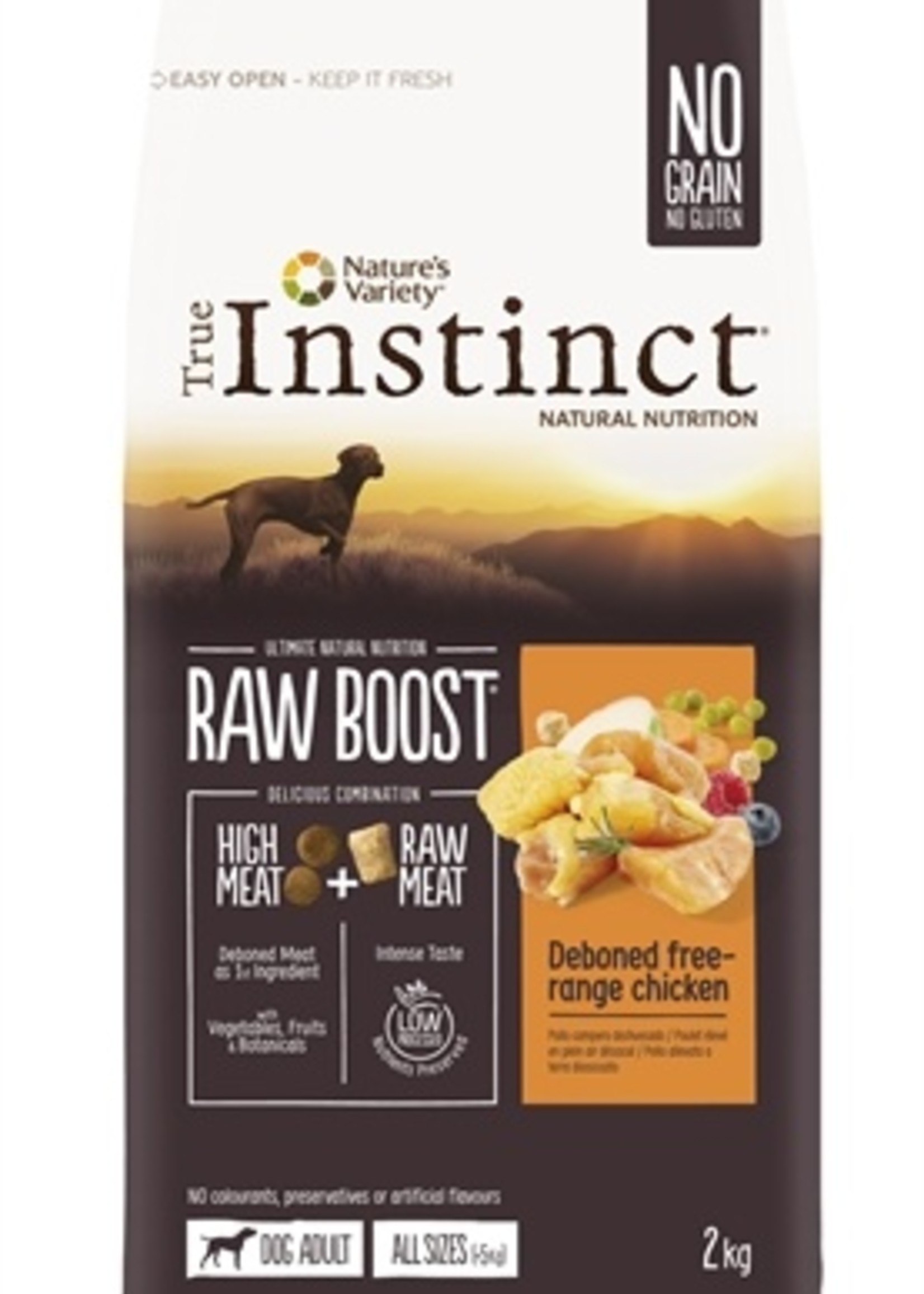 True instinct True instinct raw boost medium adult chicken