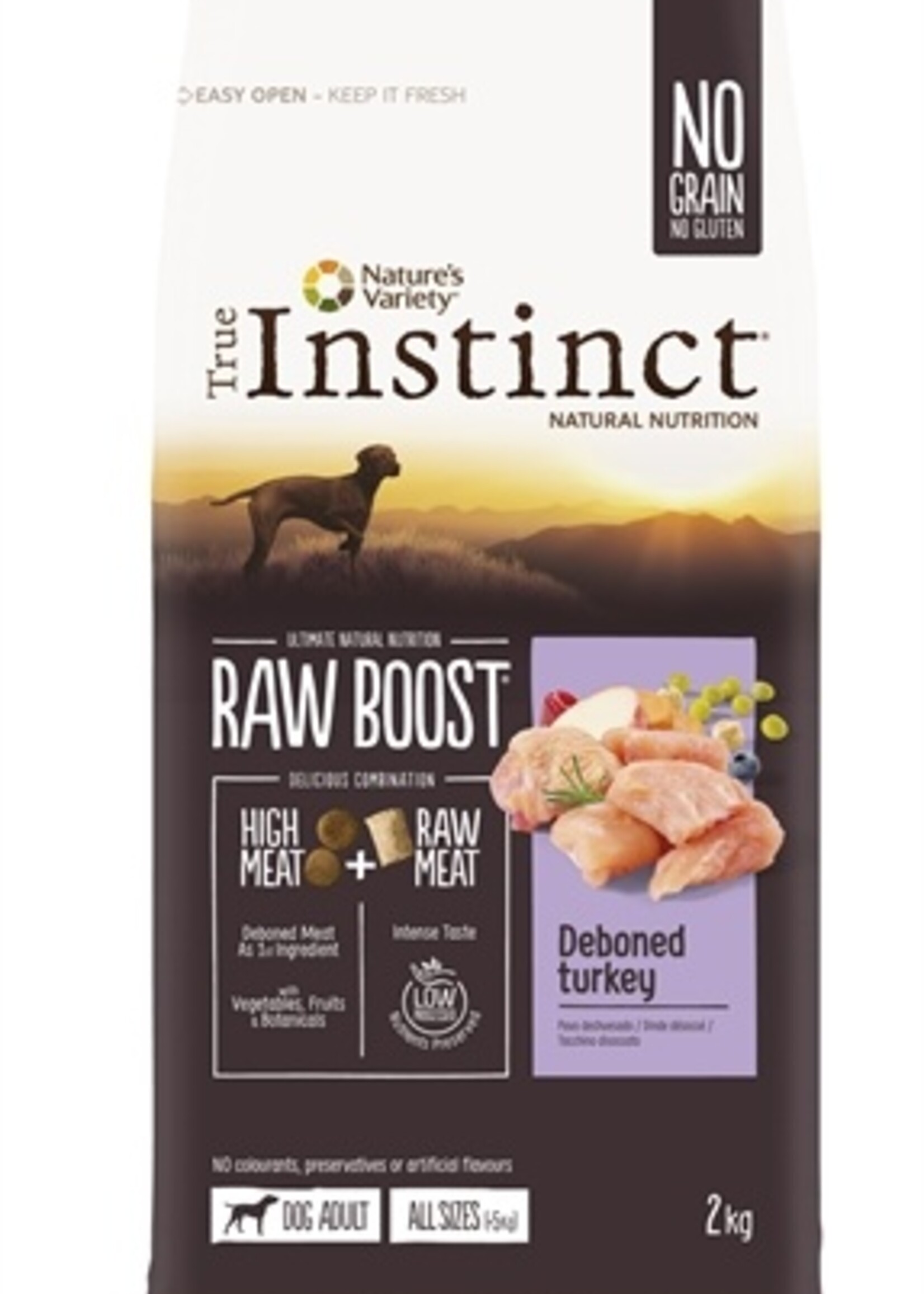 True instinct True instinct raw boost medium adult turkey