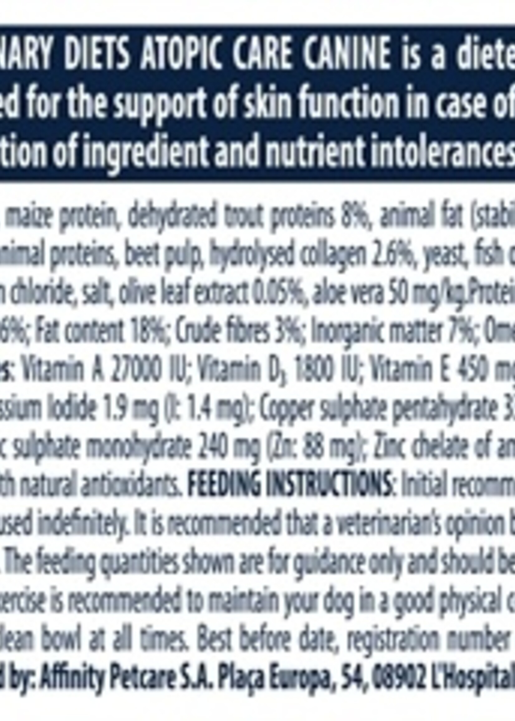 Advance Advance veterinary atopic mini