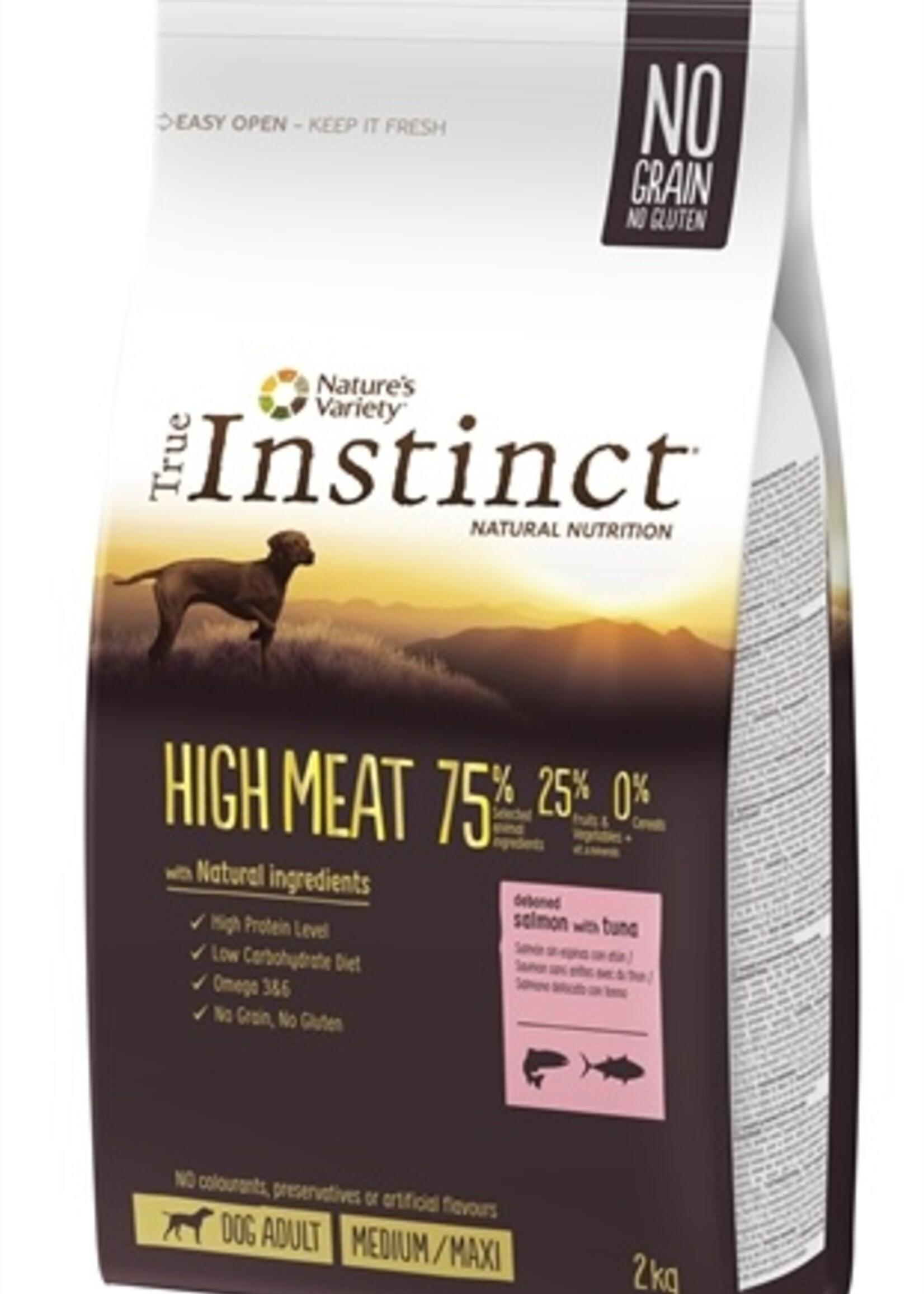 True instinct True instinct high meat medium adult salmon / tuna