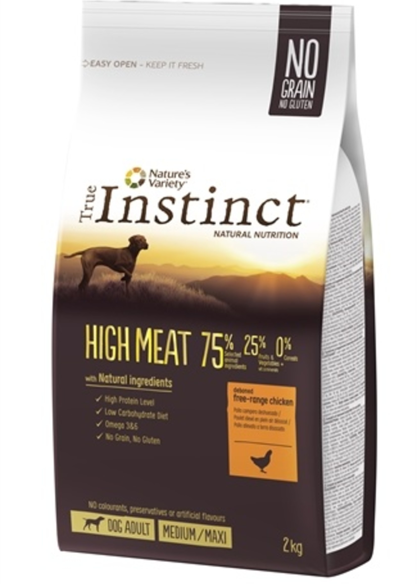 True instinct True instinct high meat medium adult chicken