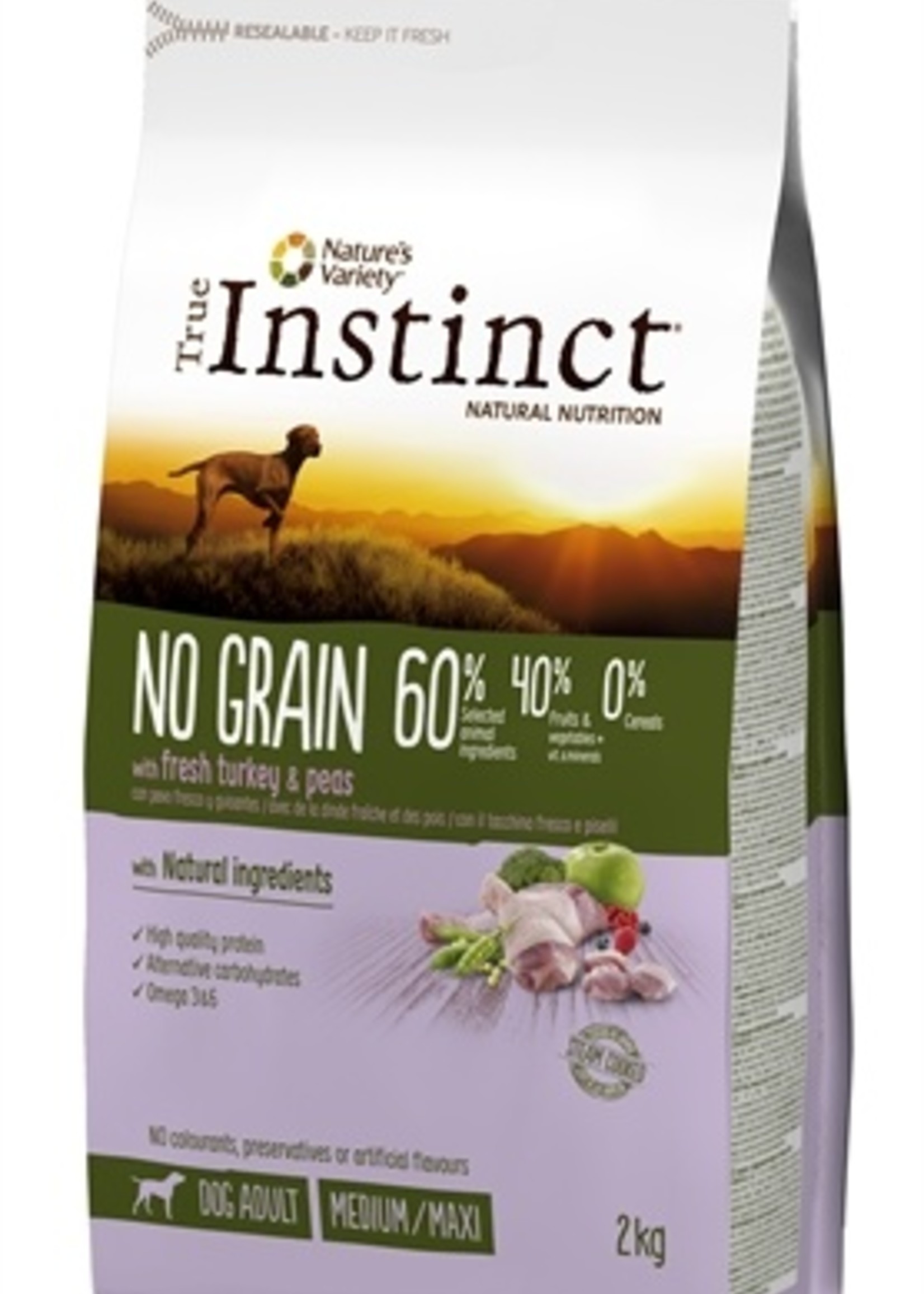 True instinct True instinct no grain medium adult turkey