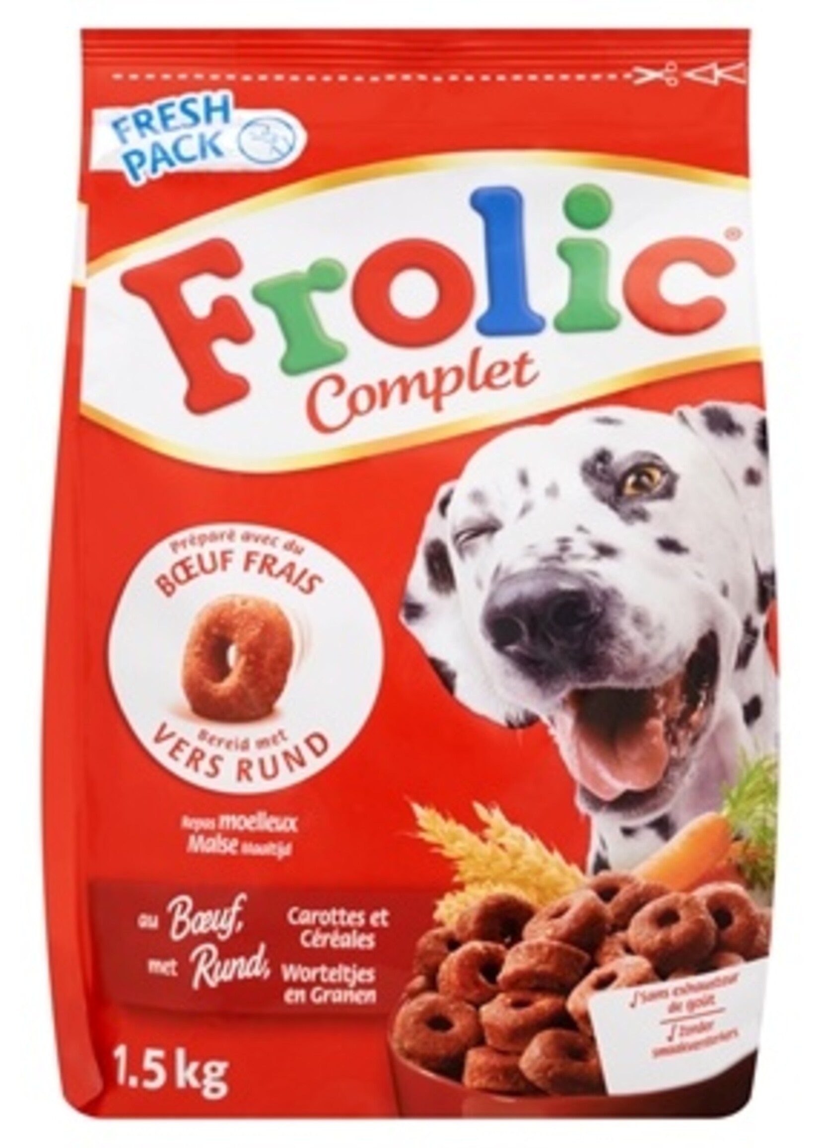 Frolic 5x frolic met rundvlees
