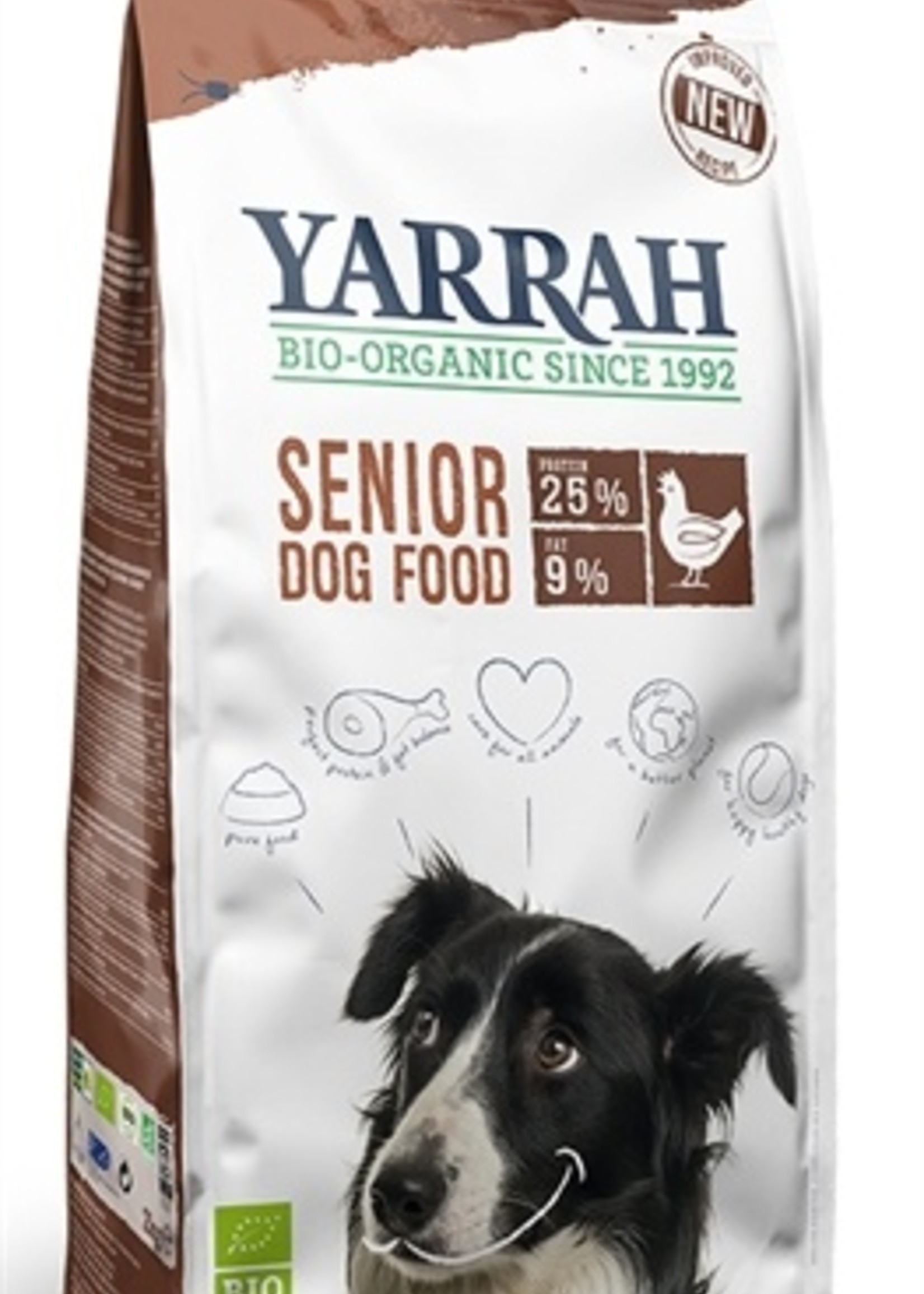 Yarrah Yarrah dog biologische brokken senior