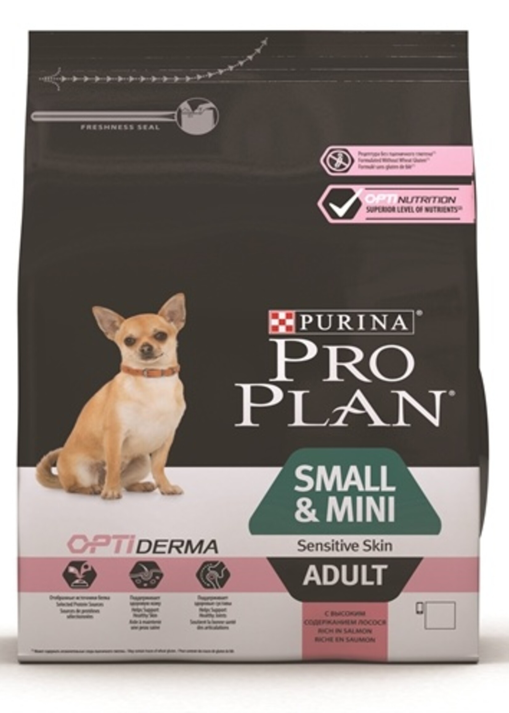 Pro plan Pro plan dog adult small/mini sensitive skin zalm