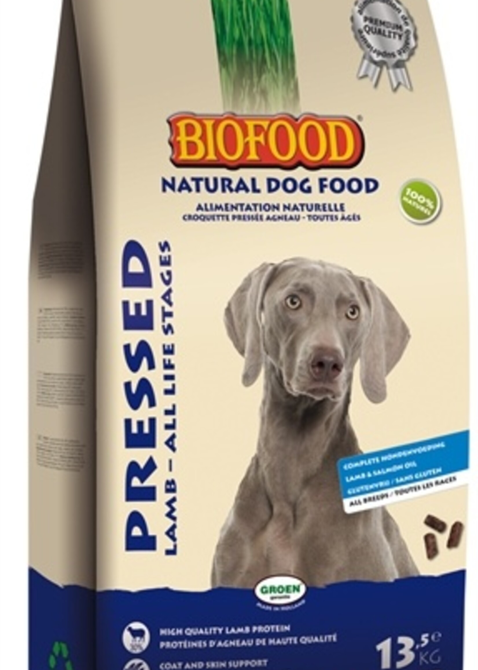 Biofood Biofood geperst lam / rijst premium