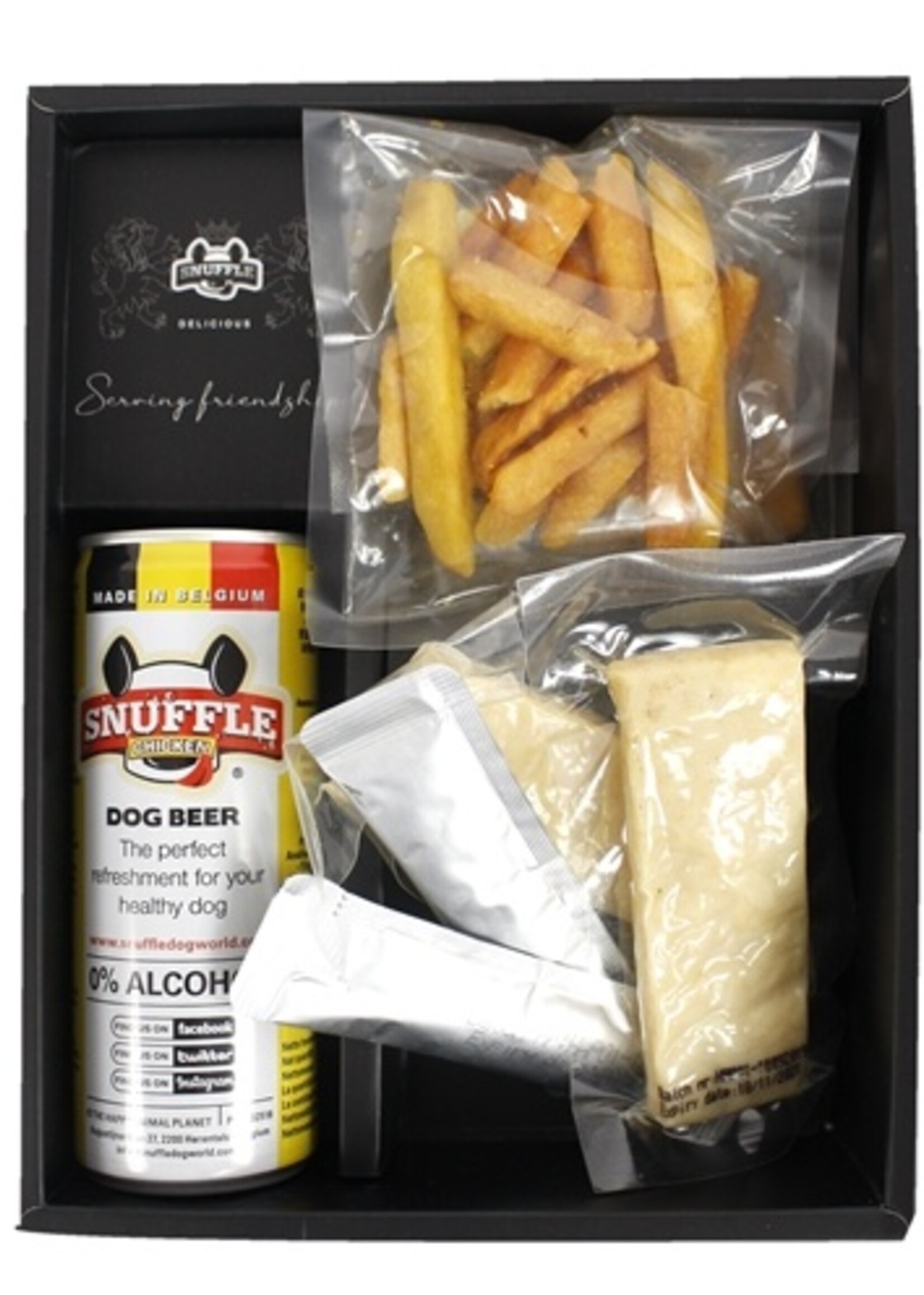 Snuffle Snuffle kip en patat box