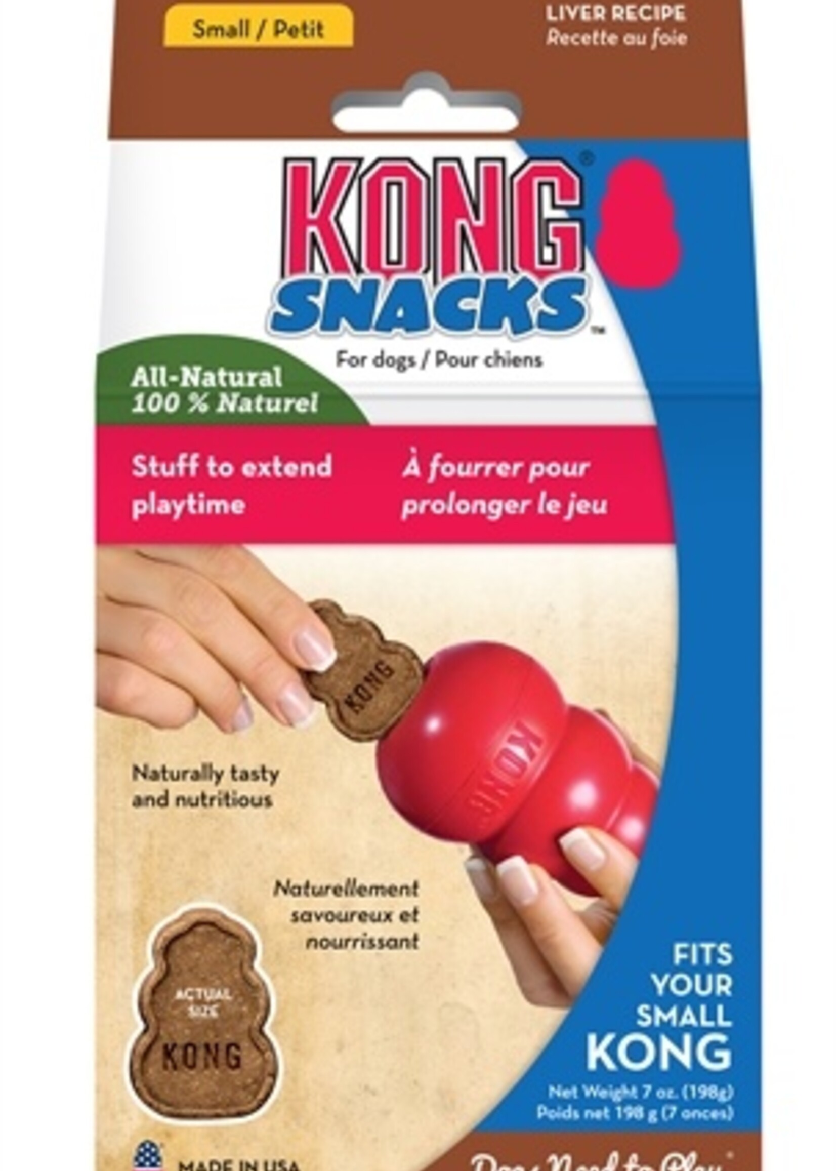 Kong Kong snacks met leversmaak