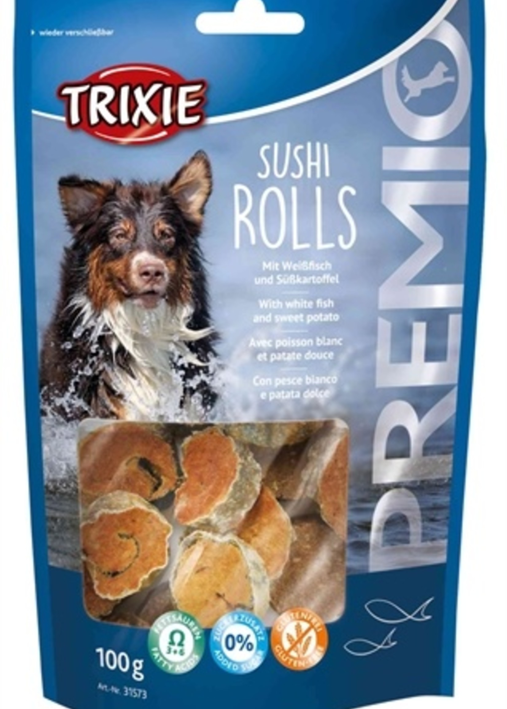Trixie Trixie premio sushi rolls