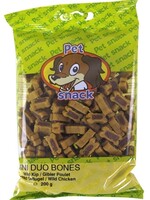 Petsnack 14x petsnack botjes duo wild/kip