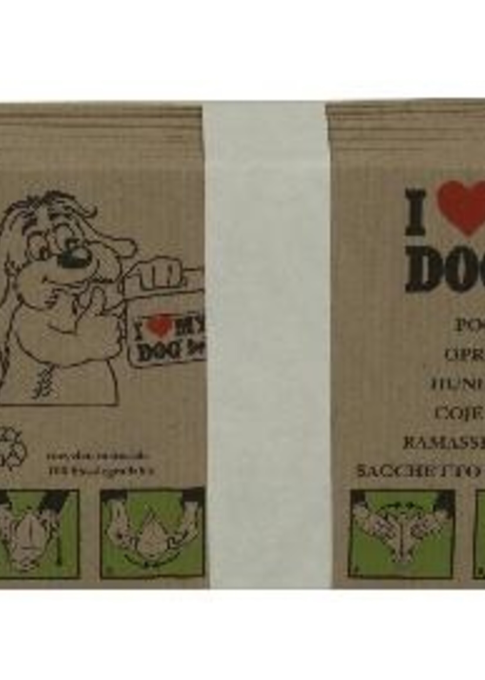 I love my dog I love my dog hondenpoepzakje bundel