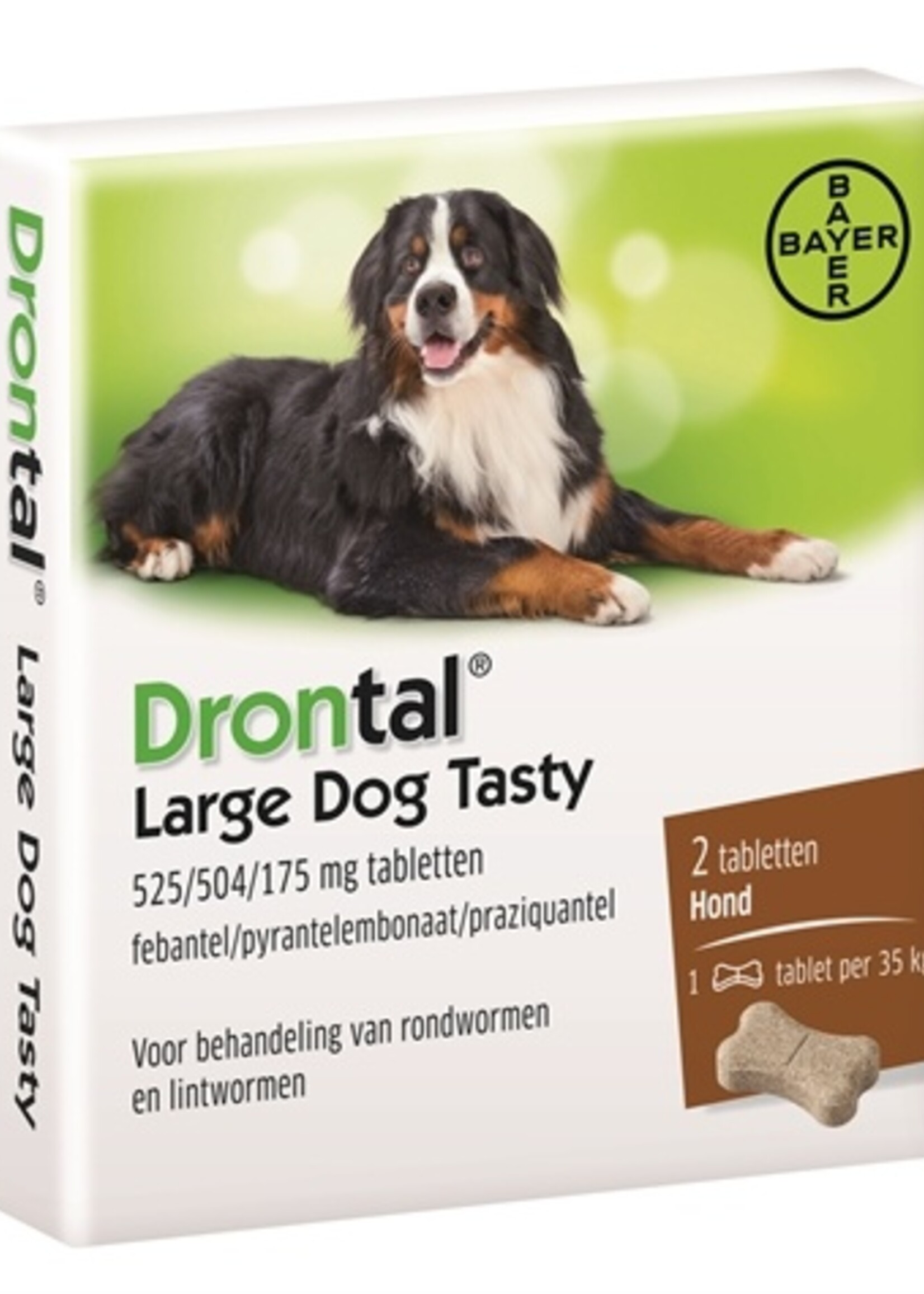Bayer Bayer drontal ontworming hond l tasty