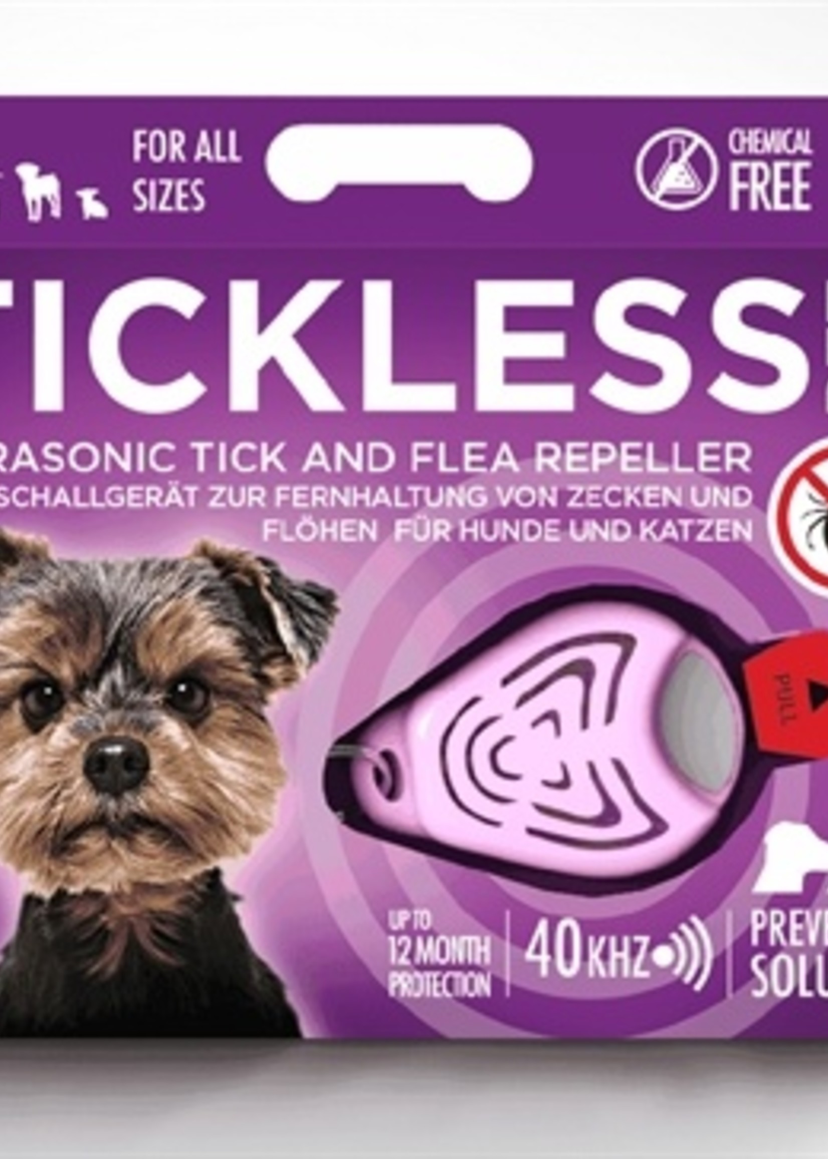 Tickless Tickless teek en vlo afweer voor hond en kat roze