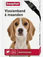 Beaphar Beaphar vlooienband hond zwart 6 mnd