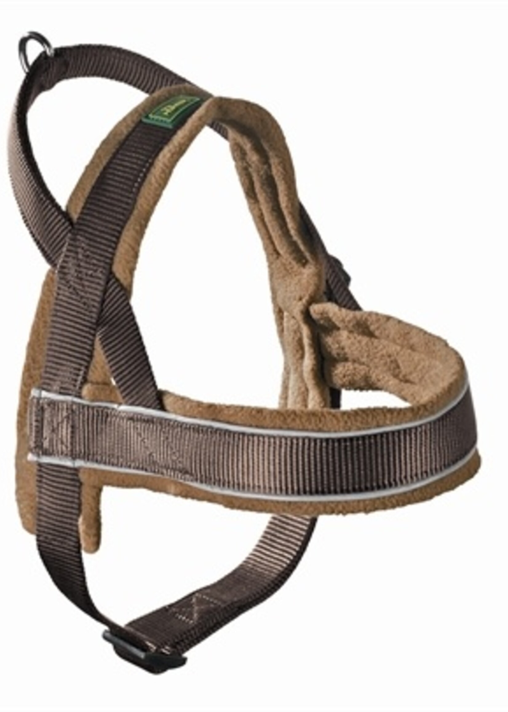Hunter Hunter harnas norweger racing nylon bruin/cognac